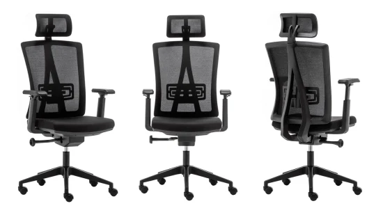 High Back China Made Black Back Mesh Fabric Swivel Office Computer Desk Chair and Gaming Chair