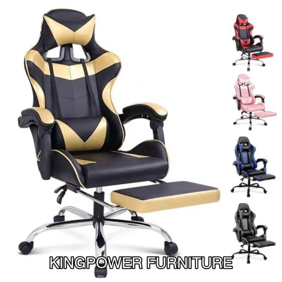 Scorpion Racing Computer Massage PU Leather Gaming Chair